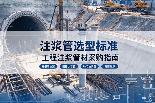桐柏注浆管选型标准