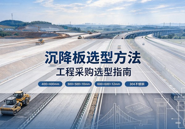 桐柏沉降板选择方法